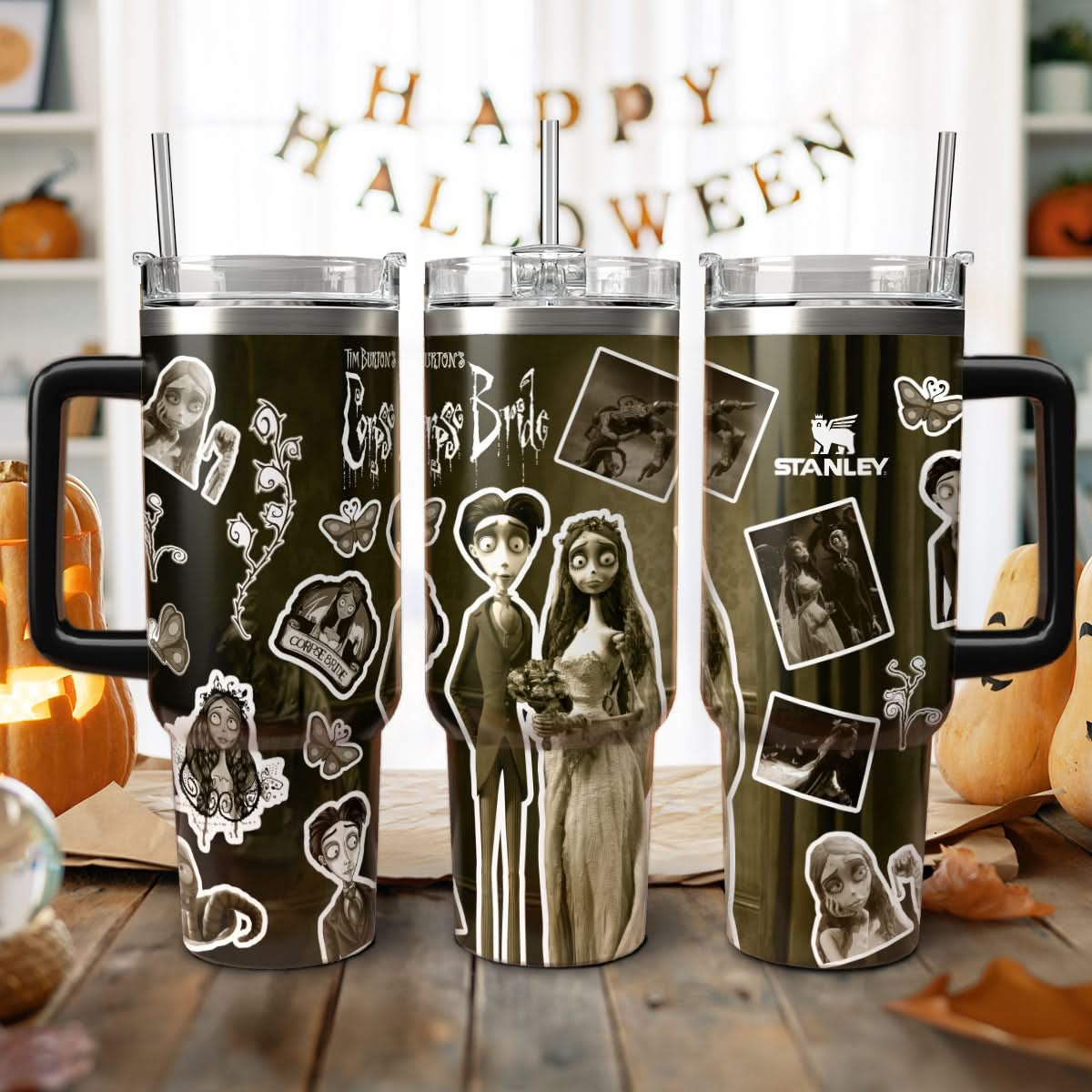 Corpse Bride 40oz Tumbler - 409HLHNTB170