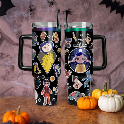 Coraline Movies 40oz Tumbler - 410TTHNTB005