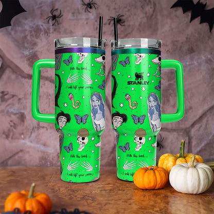 Corpse Bride 40oz Custom Tumbler - 409VTHNTB056