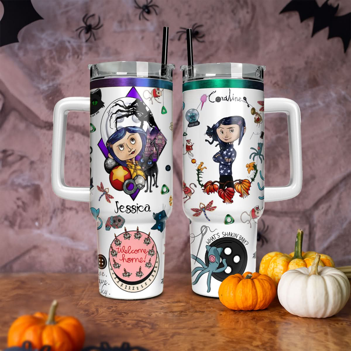 Coraline Movie 40oz Tumbler - 410TTHNTB001