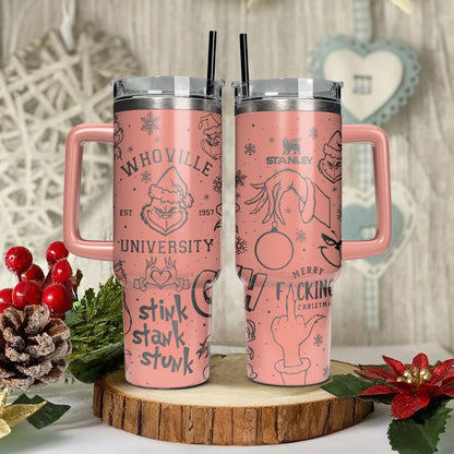 Grinch Whoville Movie 40oz Tumbler -410HLHNTB005