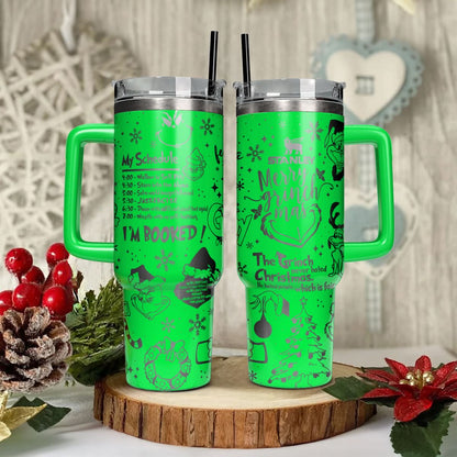 Custom Grinch Movie 40oz Tumbler - 410QAHNTB002