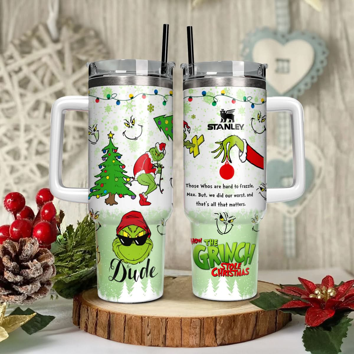 Grinch Movie 40oz Tumbler - 410TTHNTB021