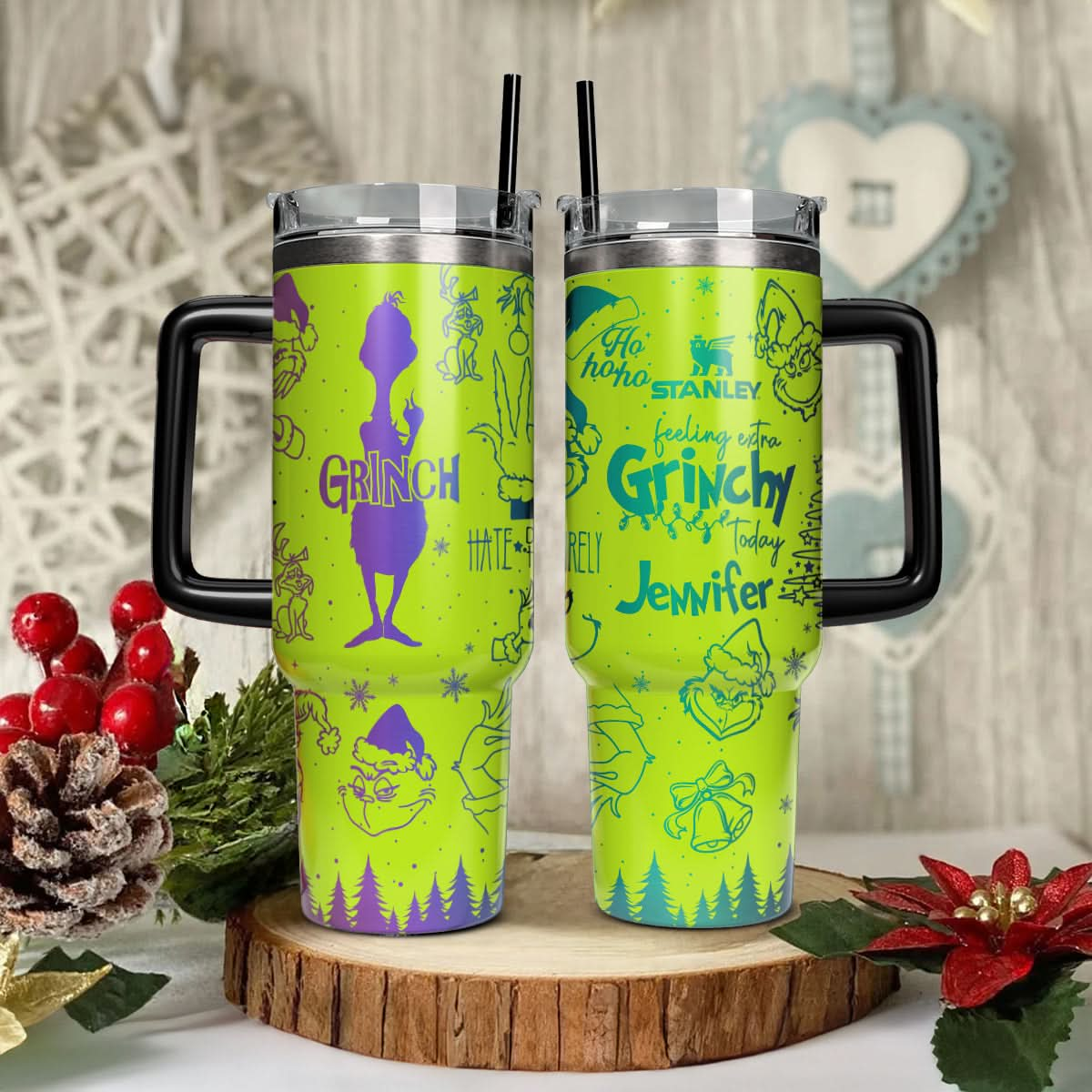 Custom Grinch Movie 40oz Tumbler - 410TTHNTB022