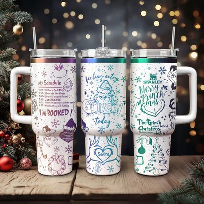 Custom Grinch Movie 40oz Tumbler - 410QAHNTB002