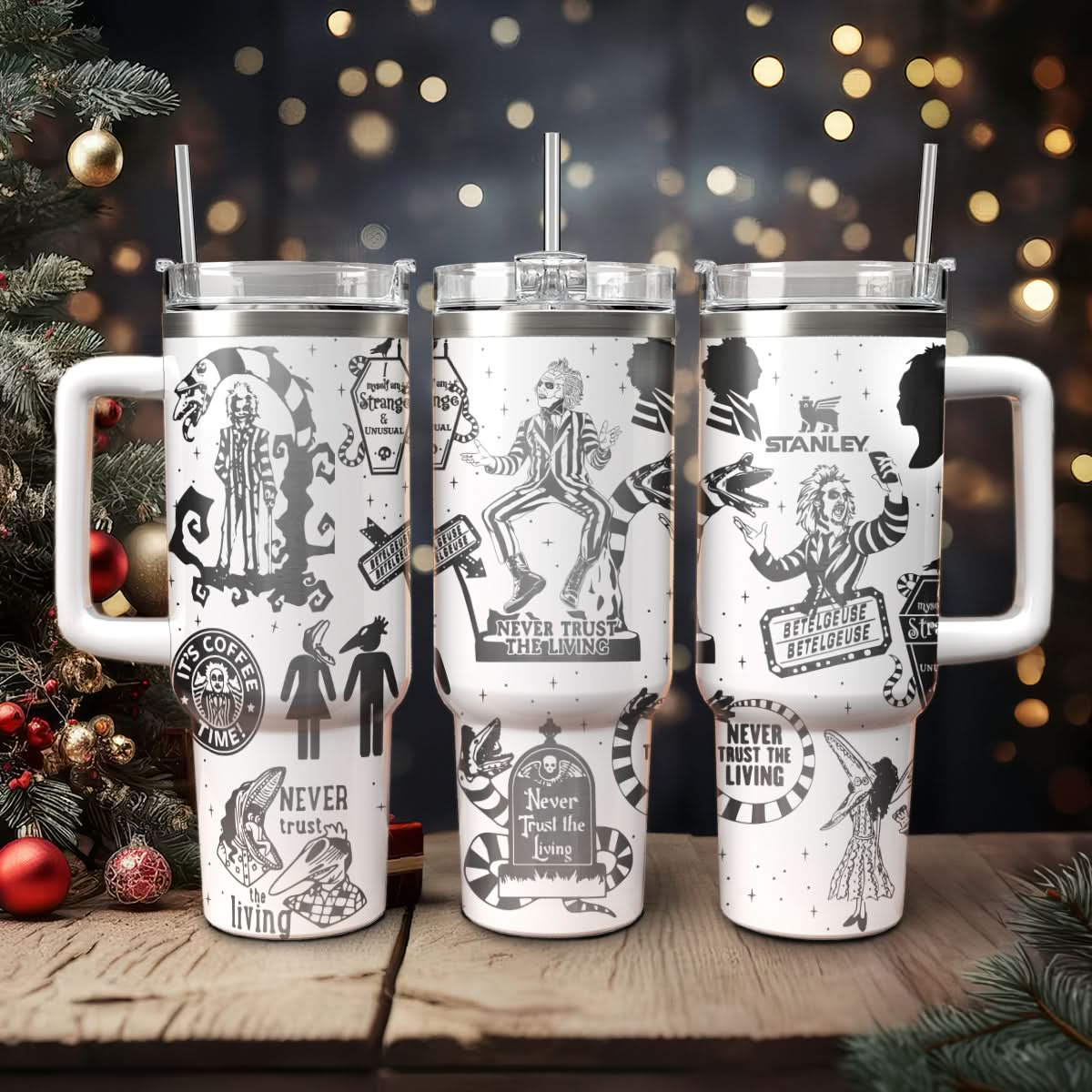 Beetlejuice Movies 40oz Tumbler - 409HLHNTB177