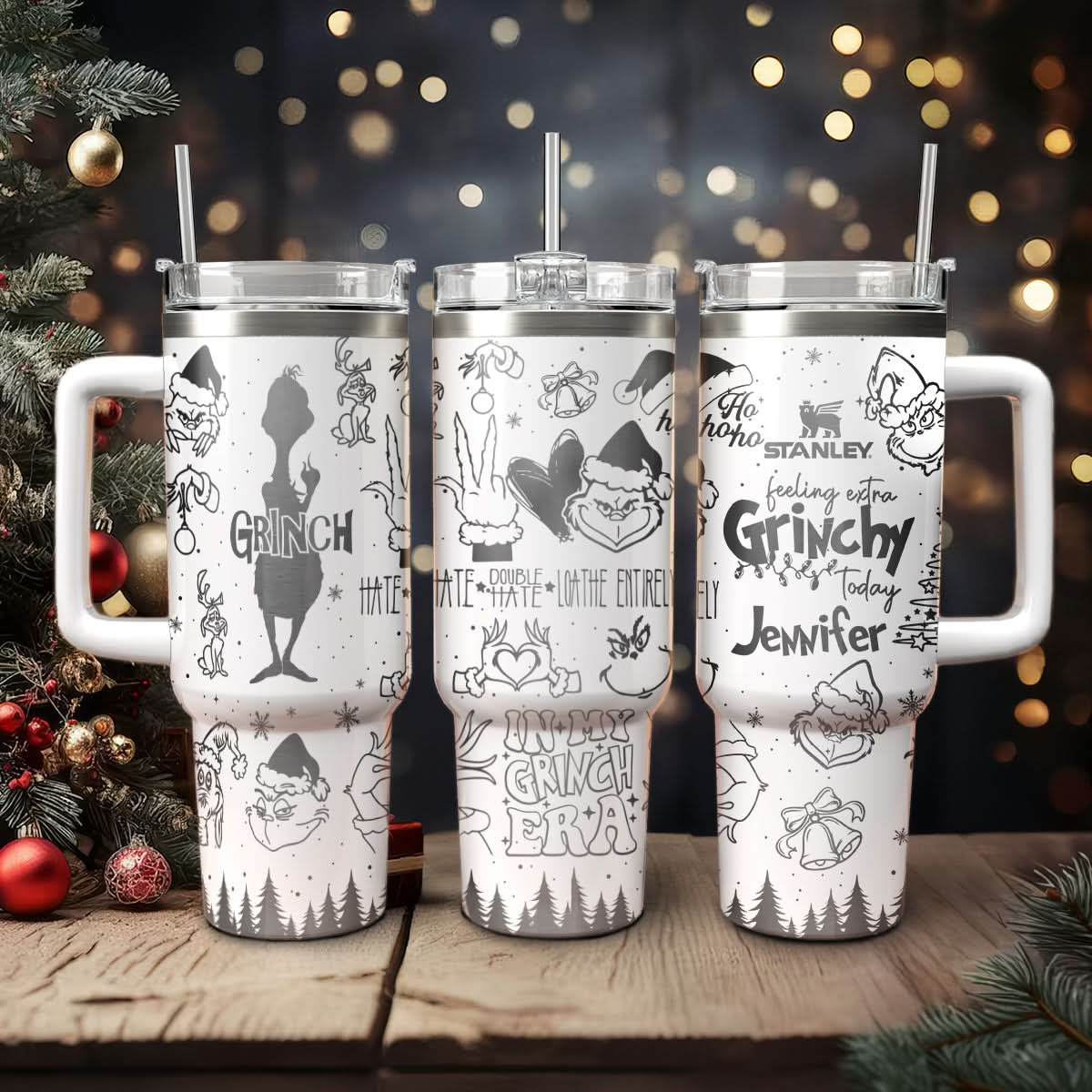 Custom Grinch Movie 40oz Tumbler - 410TTHNTB022