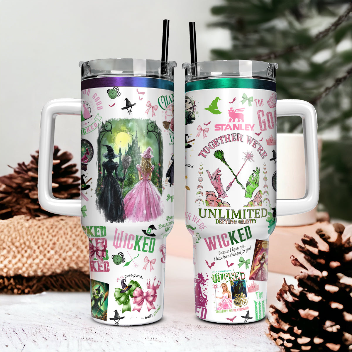 Wicked Together We’re Unlimited Tumbler 40 oz - 412HLHNTB017