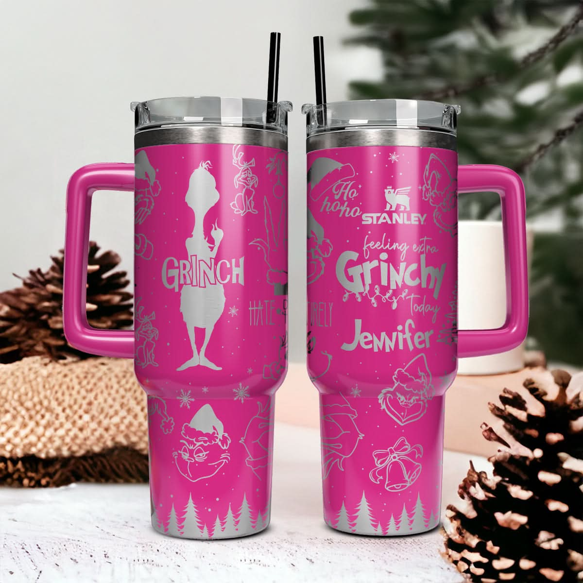 Custom Grinch Movie 40oz Tumbler - 410TTHNTB022