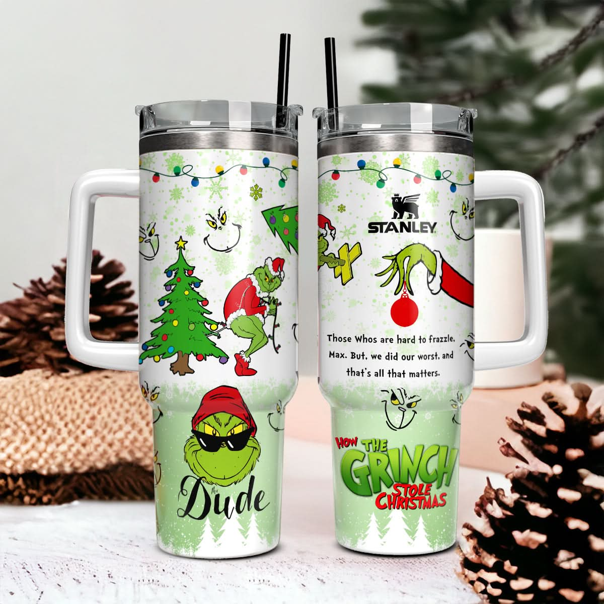 Grinch Movie 40oz Tumbler - 410TTHNTB021