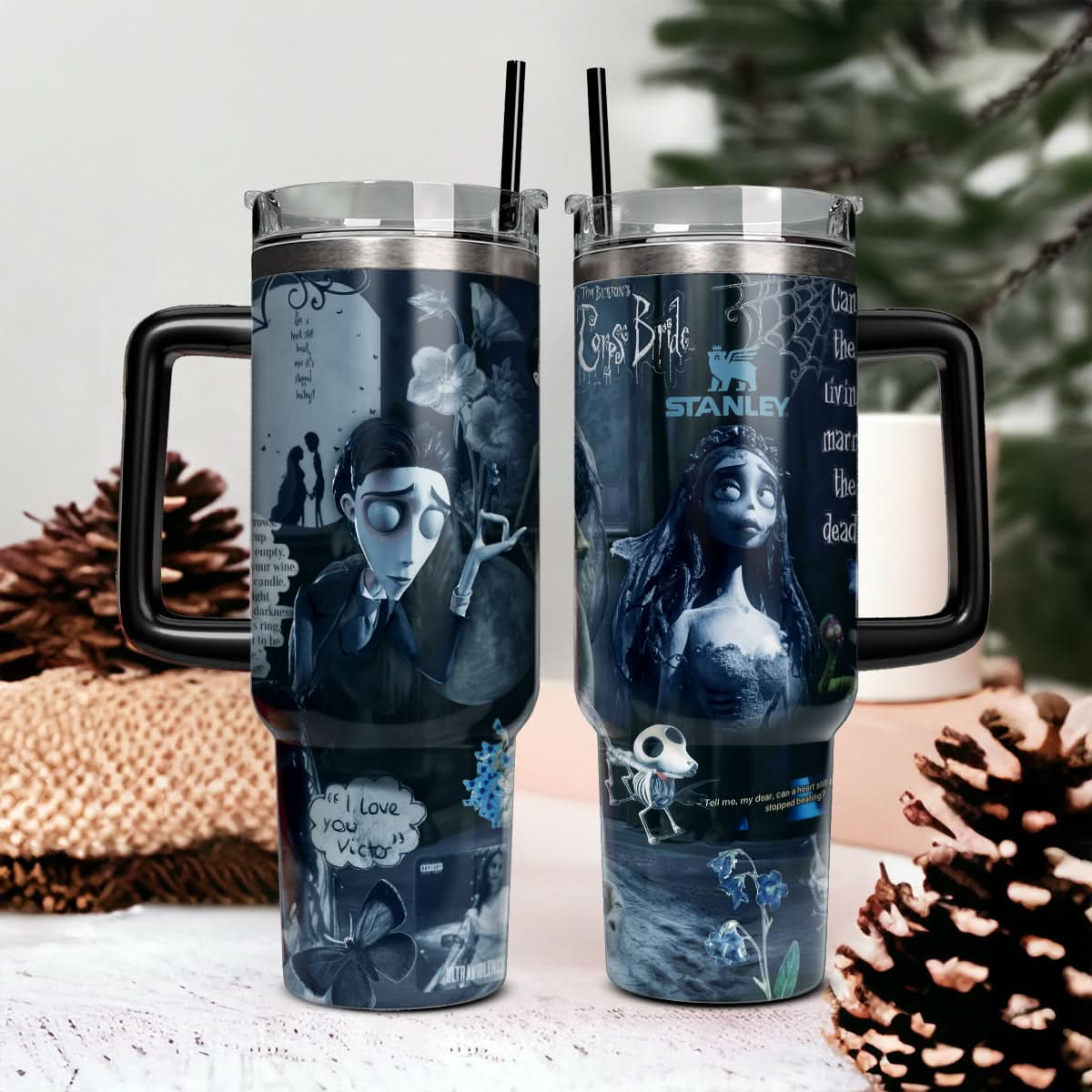 Corpse Bride 40oz Tumbler - 409HLHNTB171