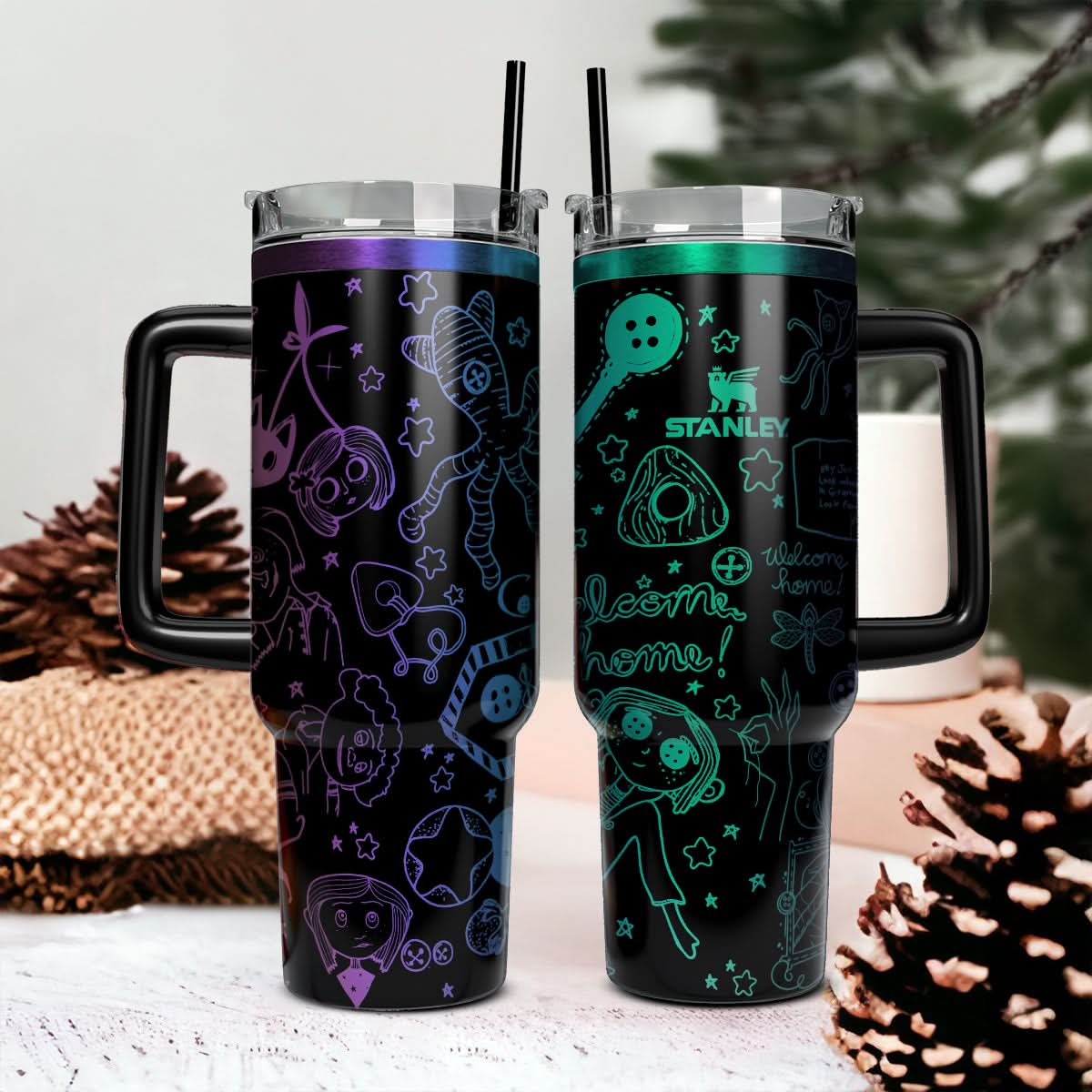 Coraline Custom 40oz Tumbler - 410TTHNTB003