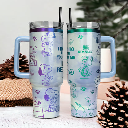 Peanuts Dog 40oz Tumbler- 411HLHNTB040