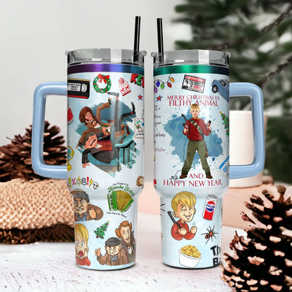 Home Alone Movie, Kevin Character, Christmas Favorite Character 40oz Tumbler - 410TTHNTB028