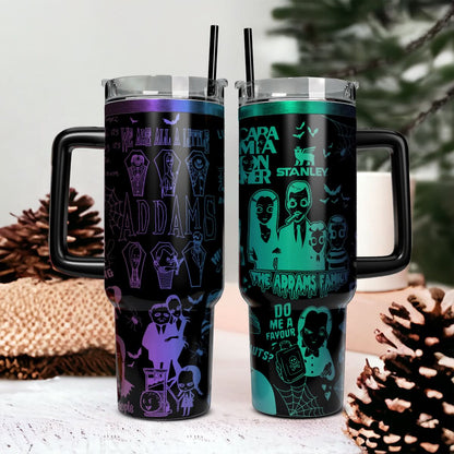 Wednesday Addams 40oz Tumbler - 409TTHNTB006