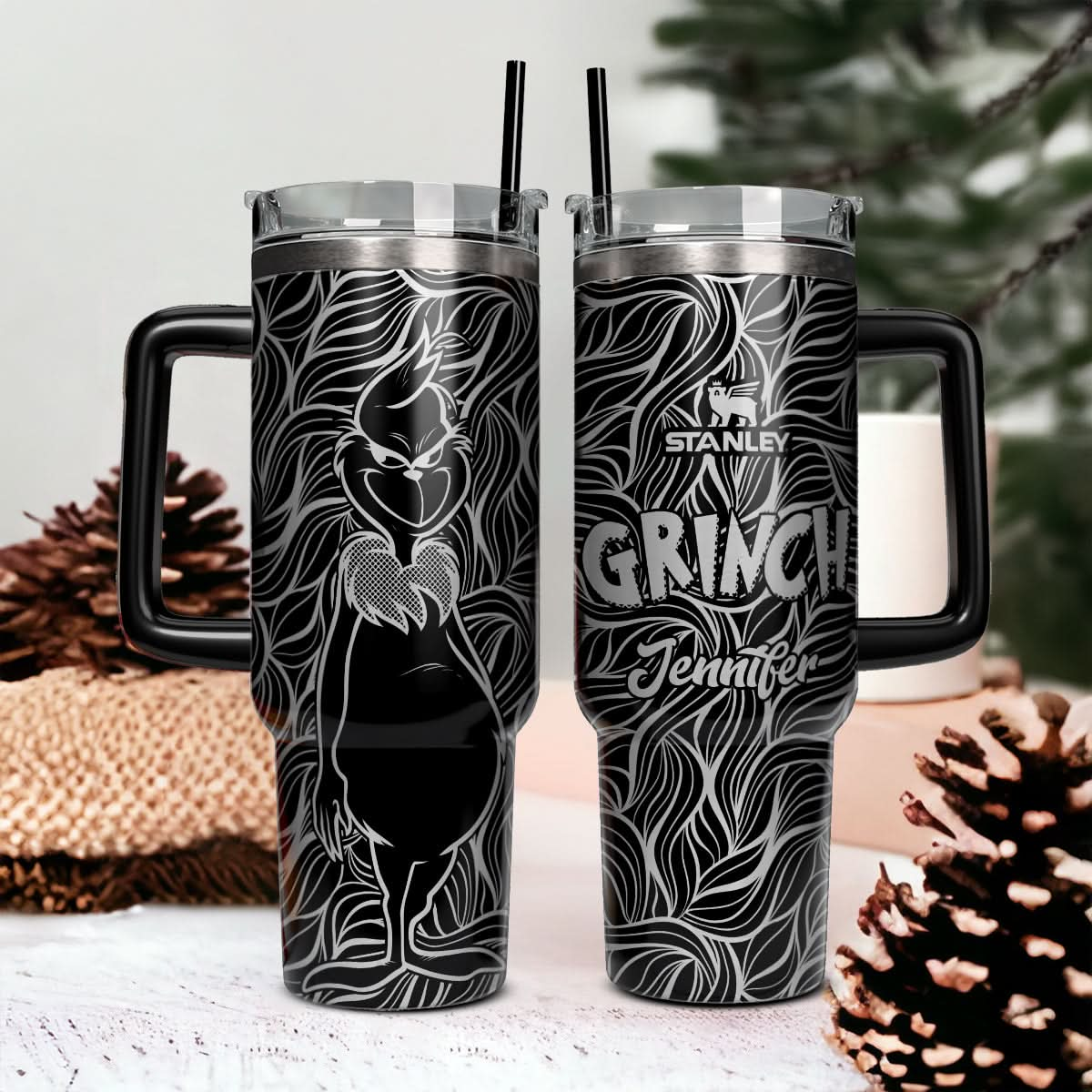 Custom Grinch Movie 40oz Tumbler - 410QAHNTB001