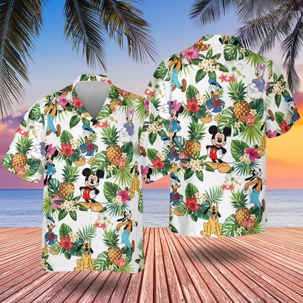 DN Characters Hawaiian Shirt- 406TTHNHS112