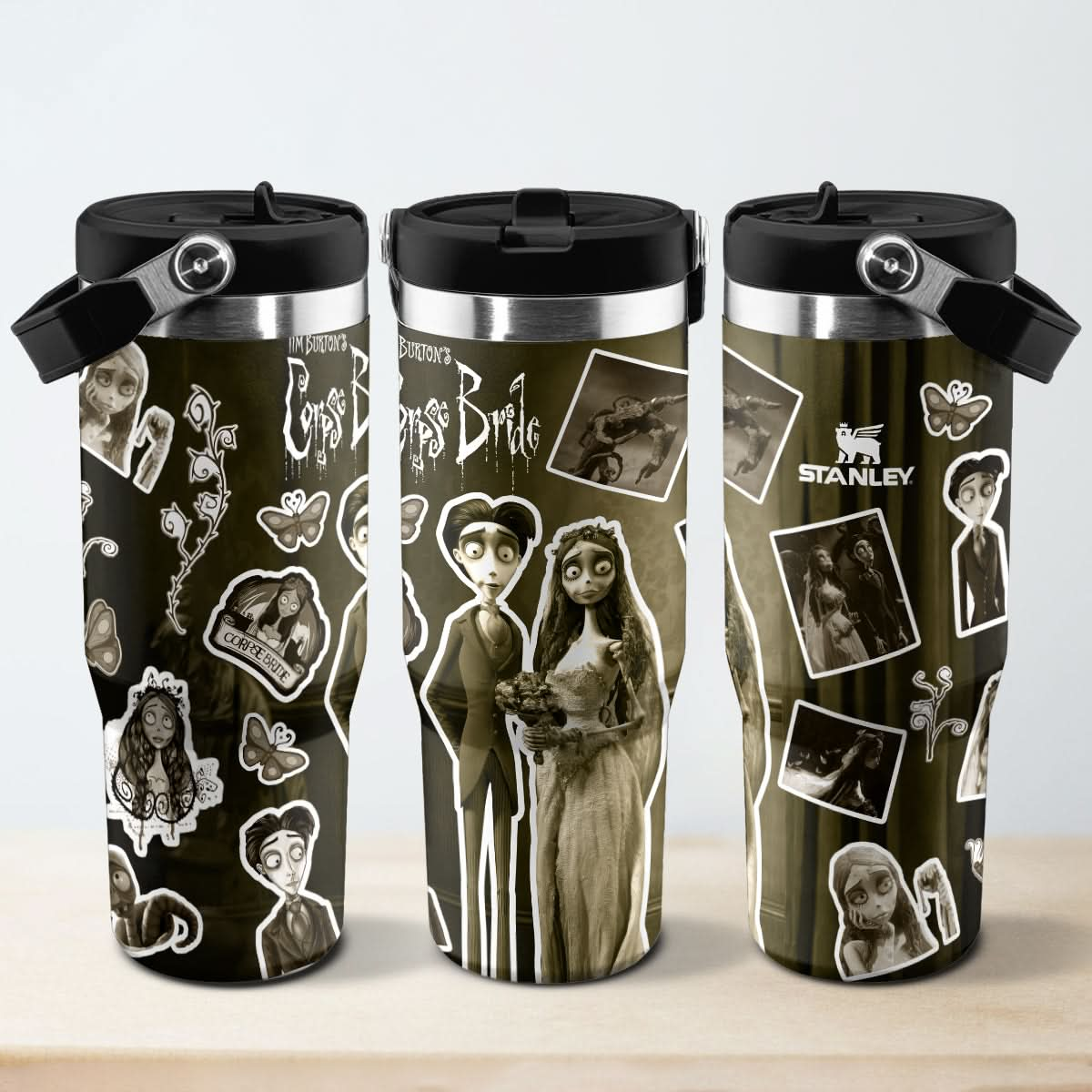 Halloween Corpse Bride IceFlow 40oz Tumbler - 409HLHNTB170