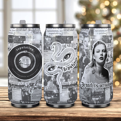 Best Gift For TS Fan Reputation Album, Custom Can Tumbler 17oz - 412MCHNCT002