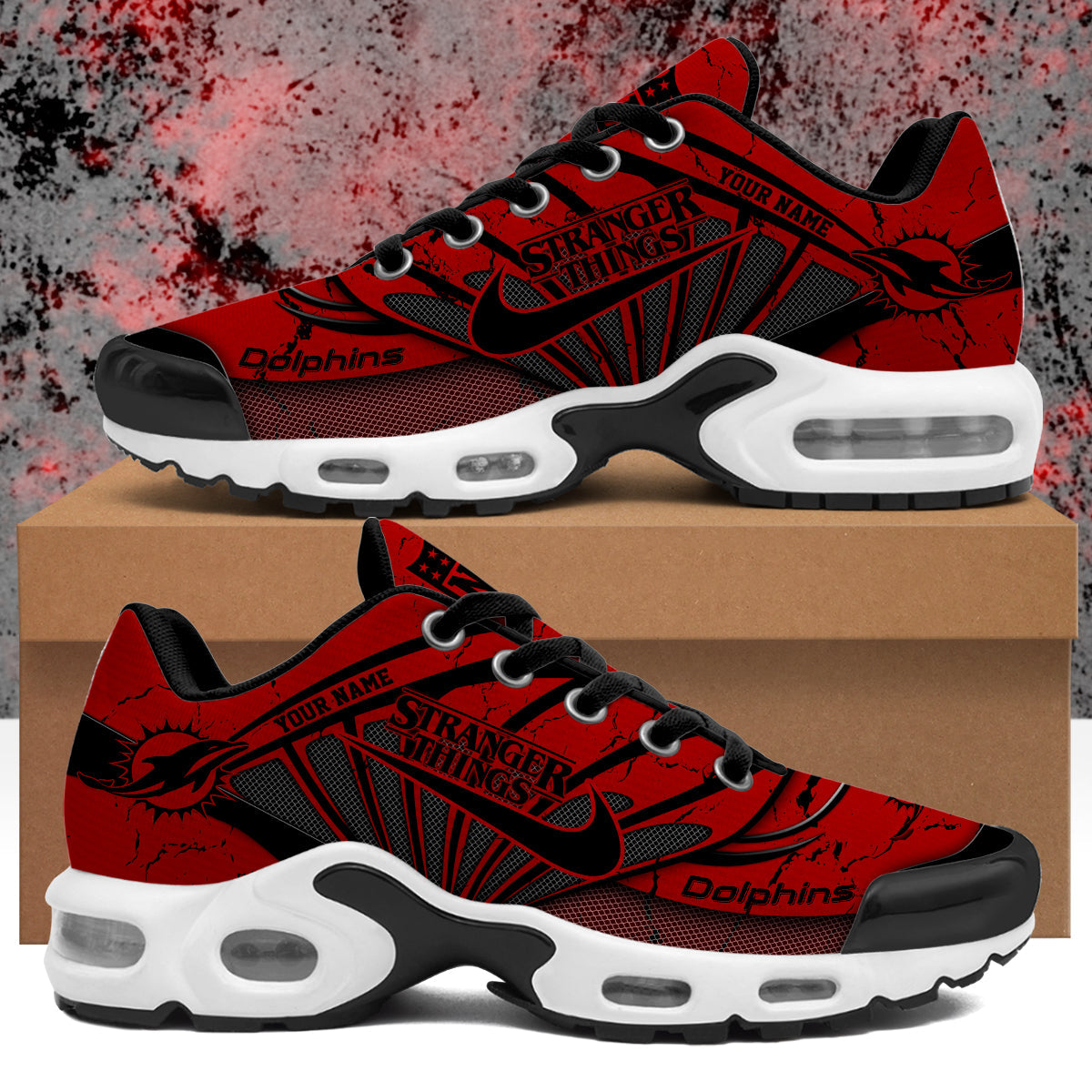 MIA Stranger Things Personalized Air Max Shoes