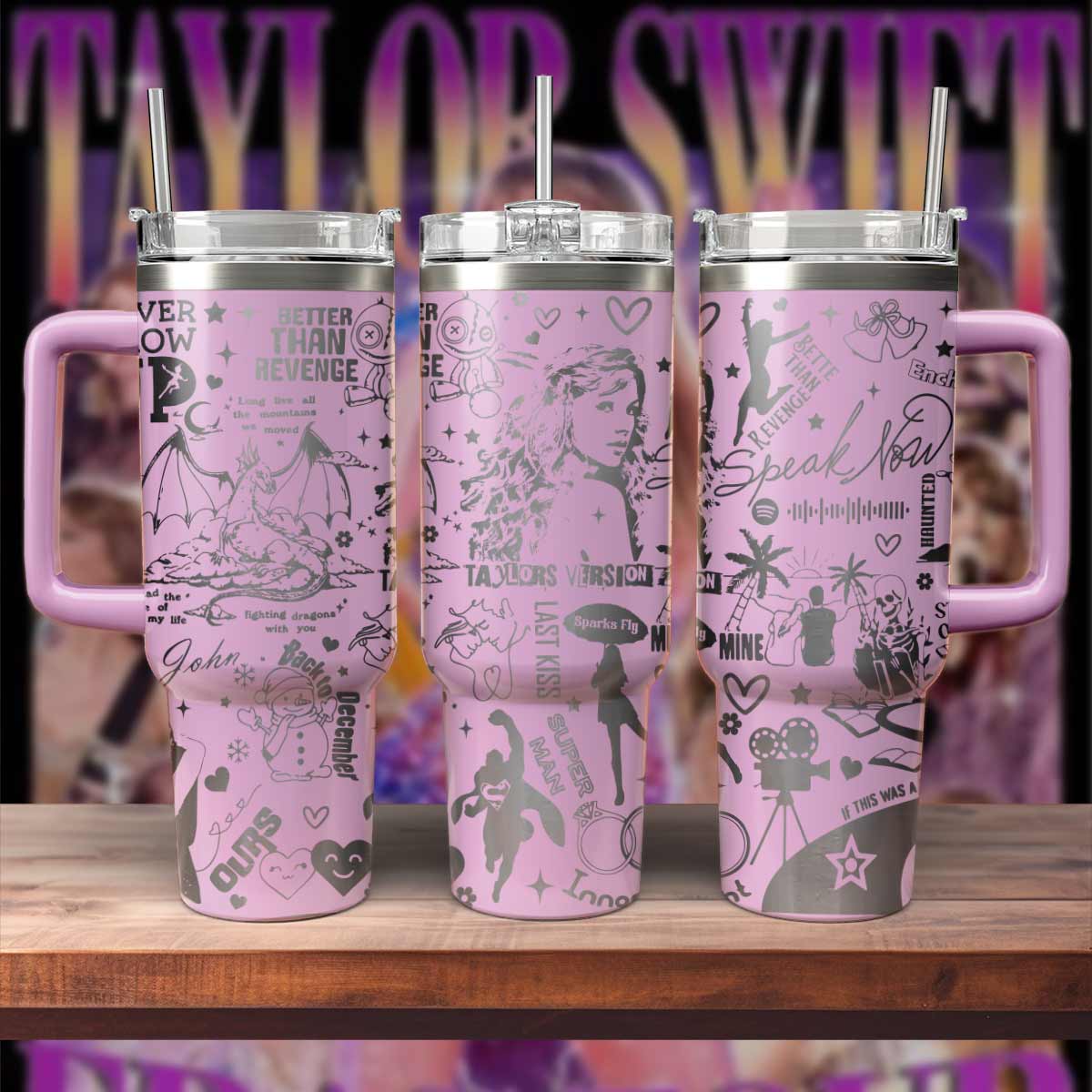 TS (album) - 40oz Tumbler TLA66