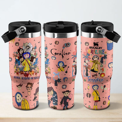 Custom Coraline IceFlow 40oz Tumbler - 410TTHNTB004