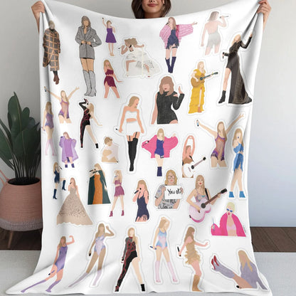 Taylor Swift The Era Tour, Swiftie Blanket 407HLHNBL063