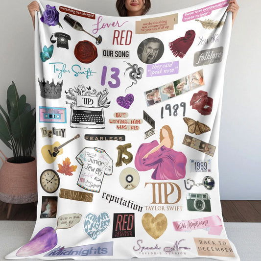 Swiftie Taylor Swift Albums Blanket 407HLHNBL050