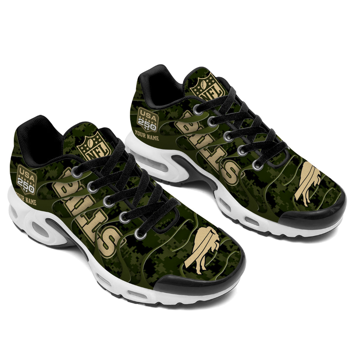 BUF Salute to Service Customized Sport Shoes