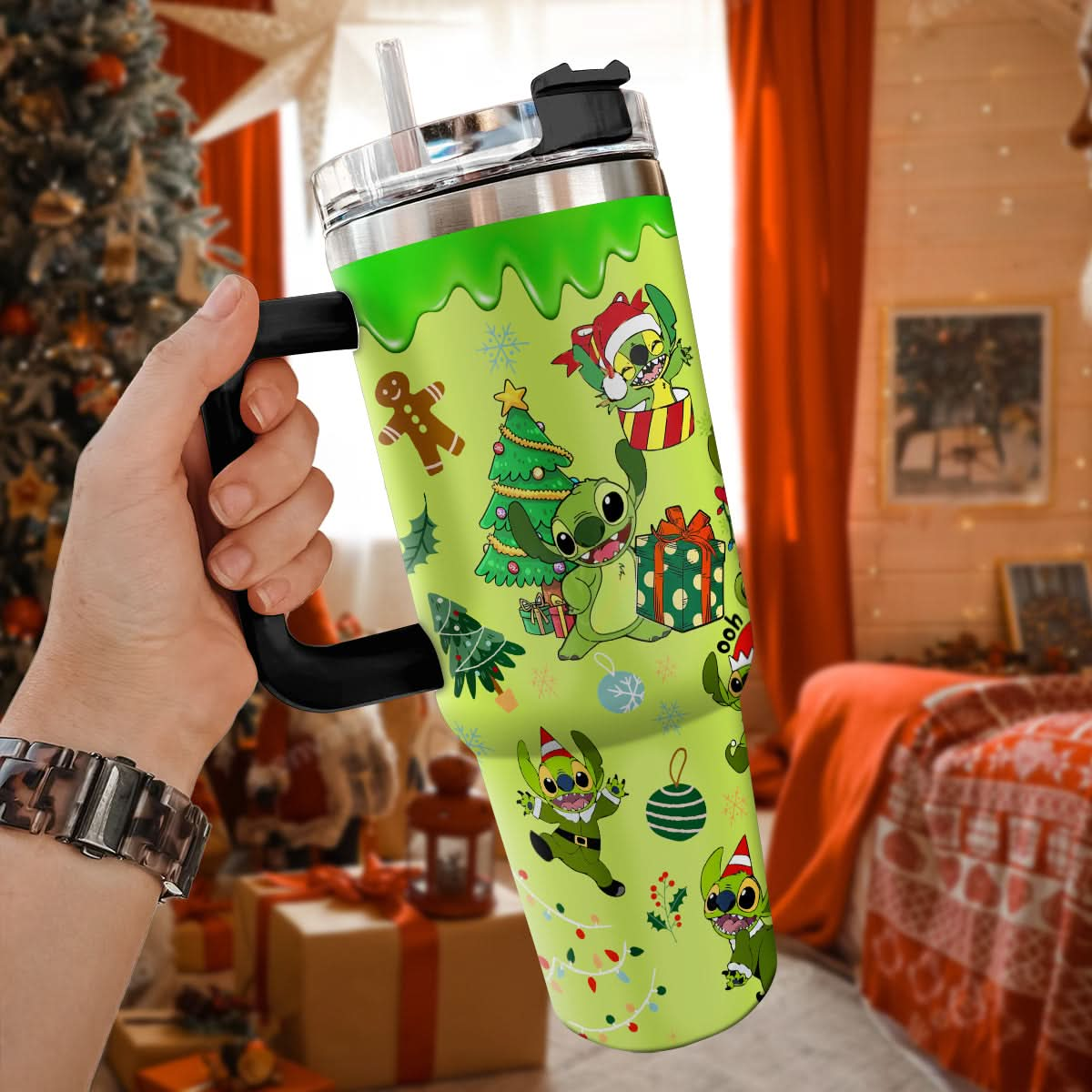 Grinch Movie 40oz Tumbler 40oz Tumbler - 410QAHNTB013