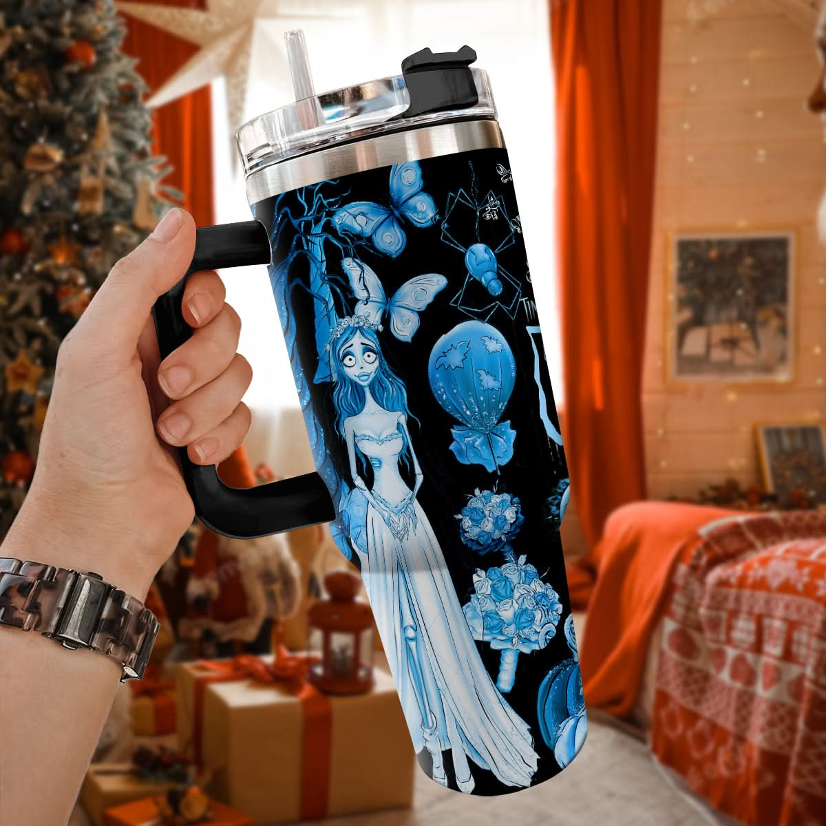 Halloween Corpse Bride 40Oz Tumbler - 409HLHNTB161