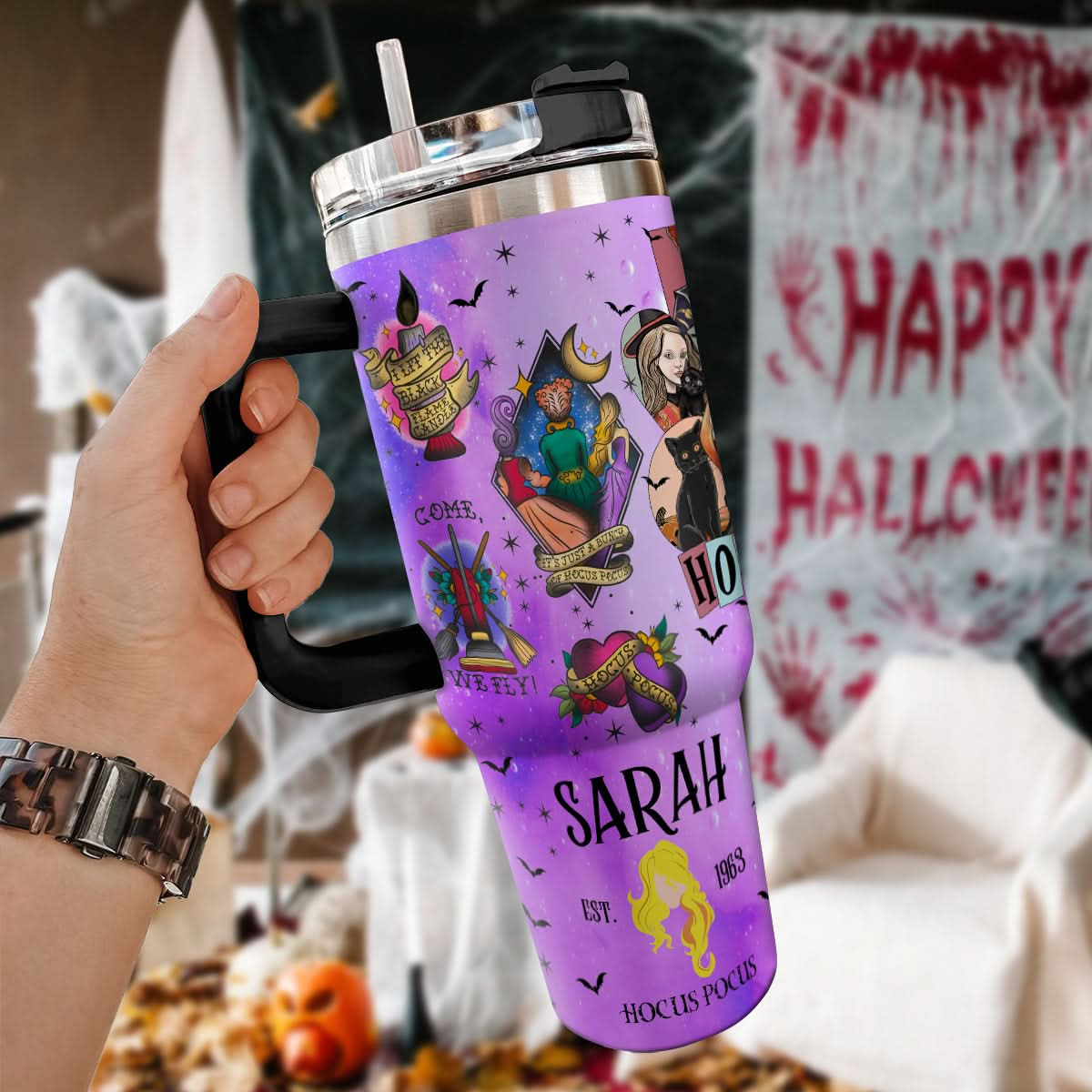 Hocus Pocus Era 40oz Tumbler - 409HLHNTB140