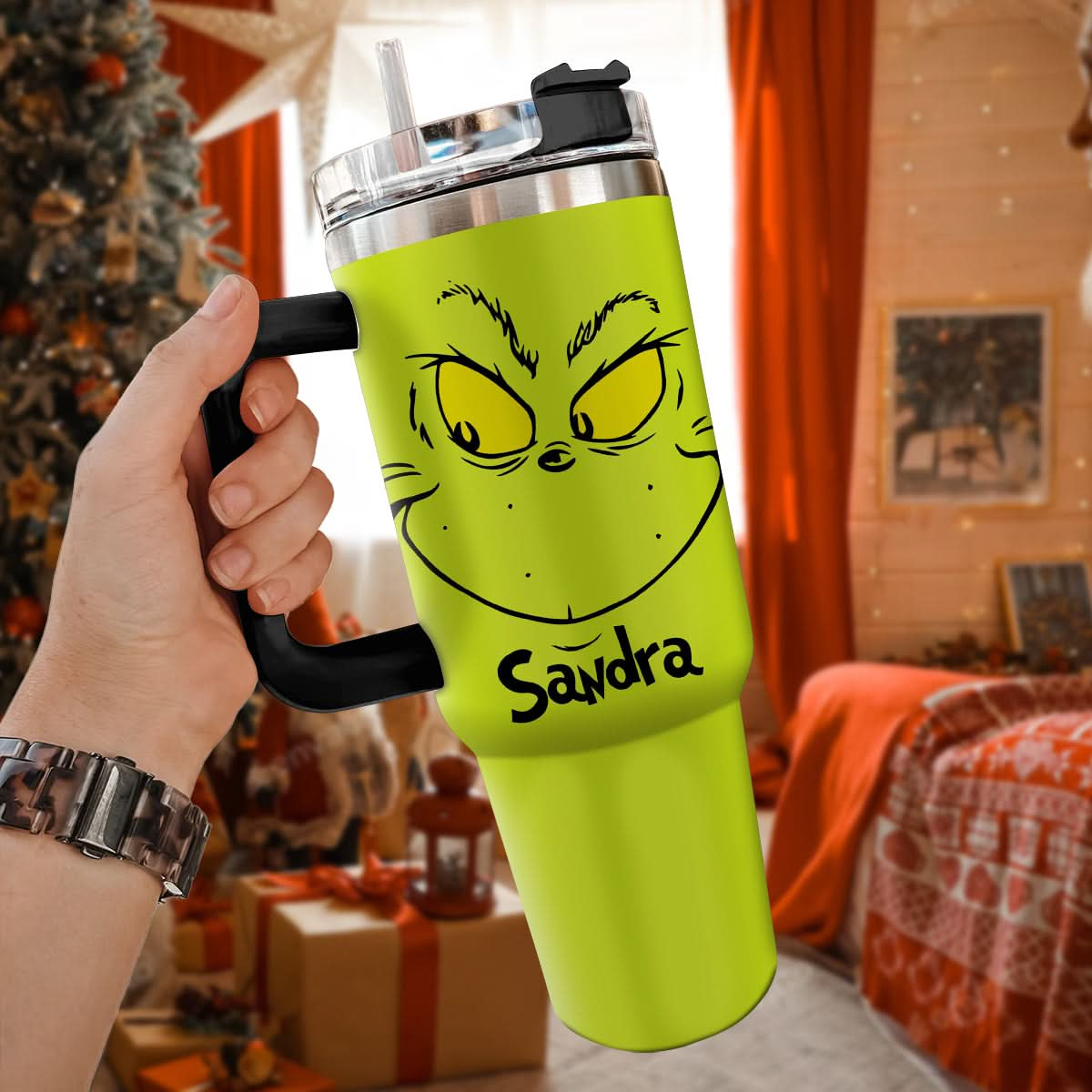 Custom Grinch Movie 40oz Tumbler - 410TTHNTB014