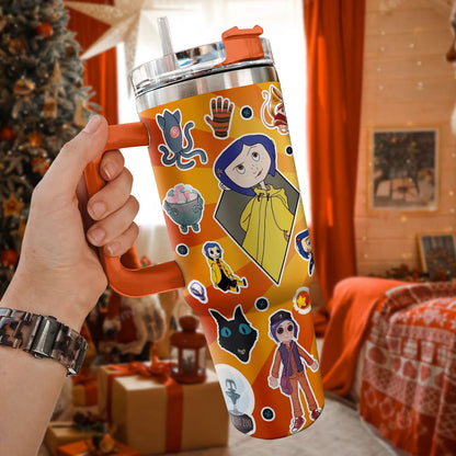 Coraline Movies 40oz Tumbler - 410TTHNTB005