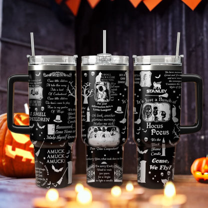 Hocus Pocus Graphic Novel 40oz Tumbler - 409VTHNTB018