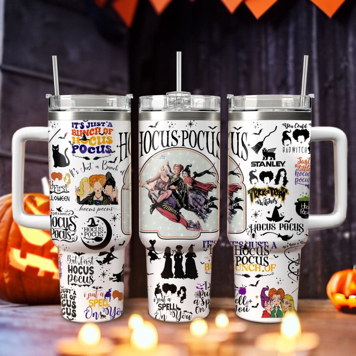 Hocus Pocus 40oz Tumbler - 409HLHNTB142