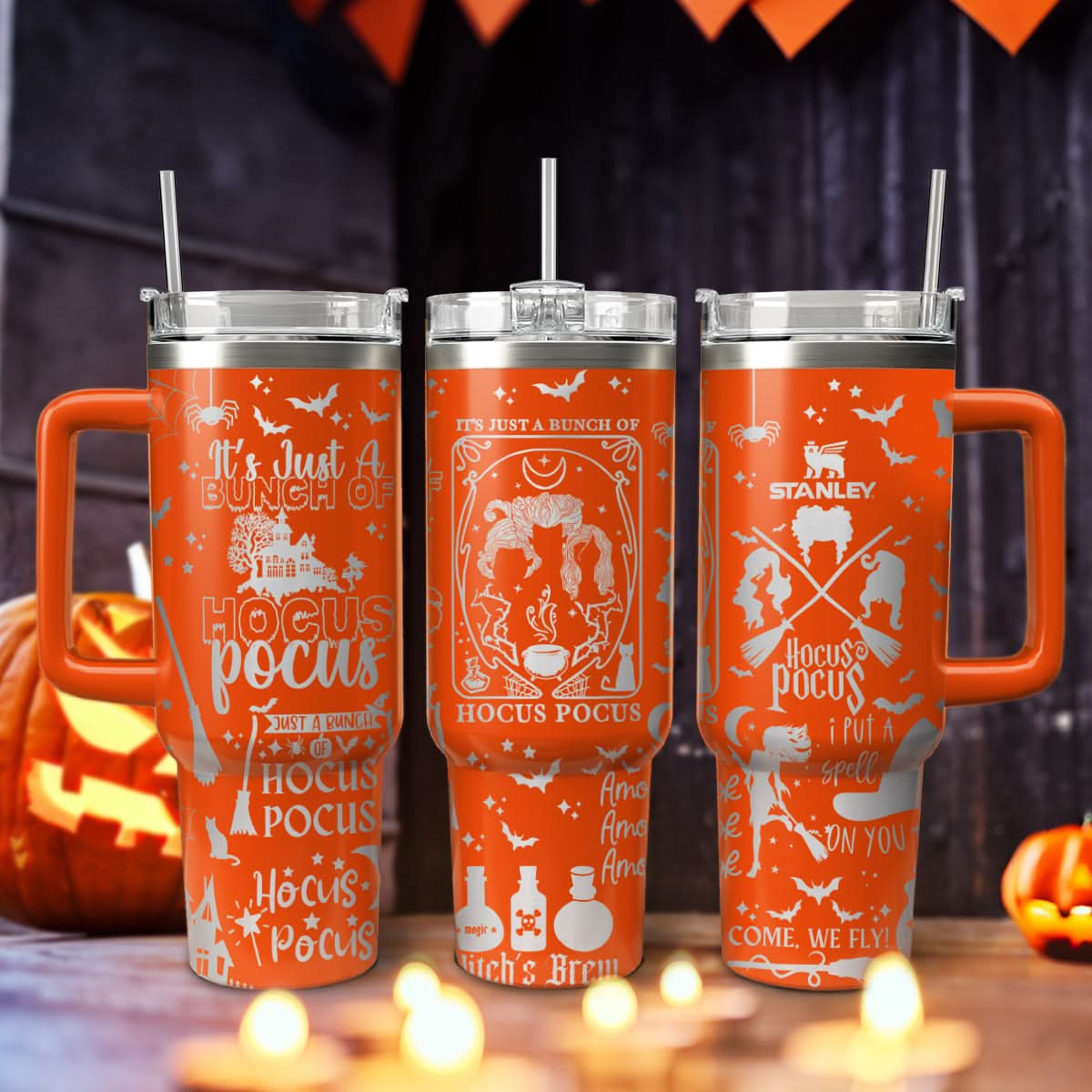 Hocus Pocus 40oz Tumbler - 409VTHNTB002