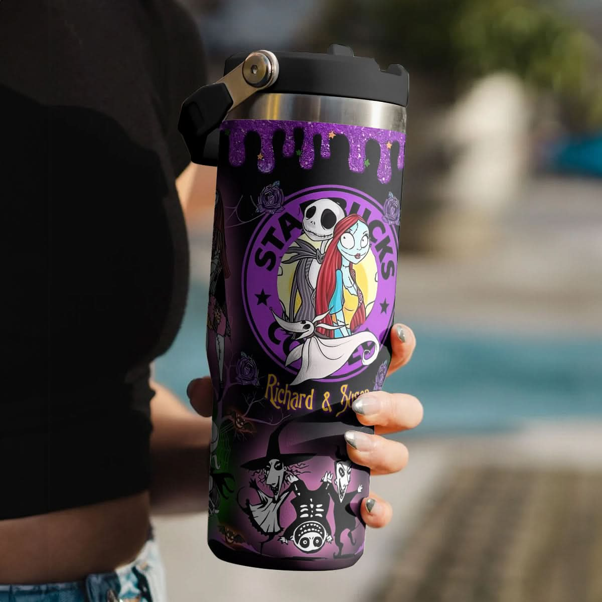 Nightmare Starbucks IceFlow 40oz Tumbler - 409VTHNTB028