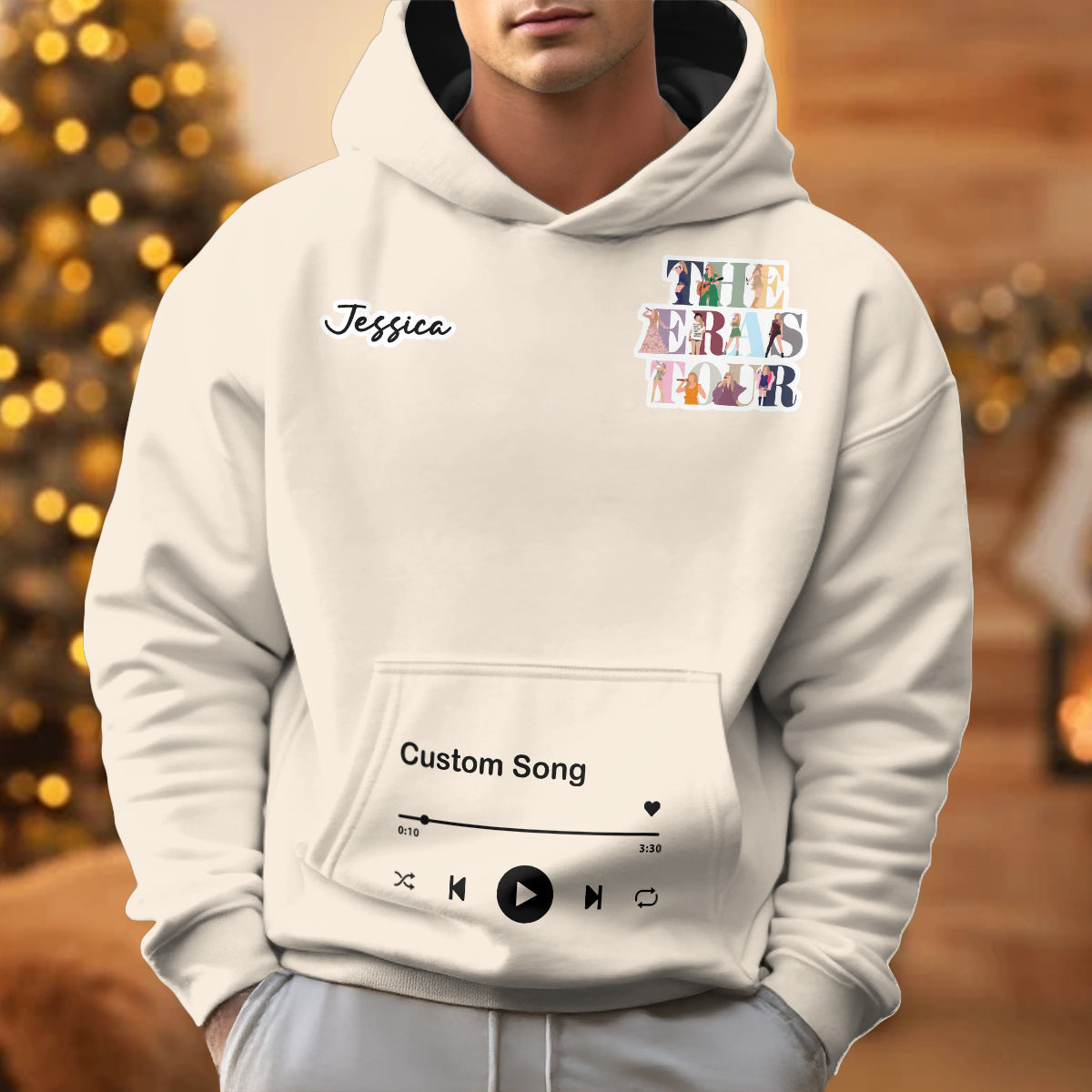 Best Gift For  Fan, Custom Printed Fleece Hoodie - 412MCHNFH007