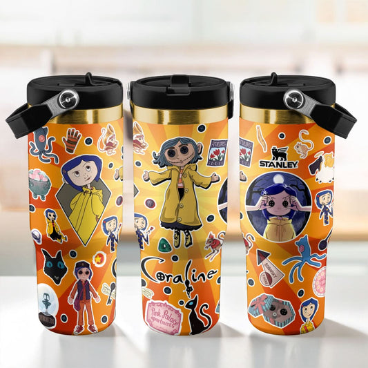 Coraline Movies IceFlow 40oz Tumbler - 410TTHNTB005