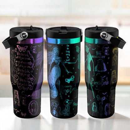 Couple Corpse Bride IceFlow 40oz Tumbler - 409HLHNTB156