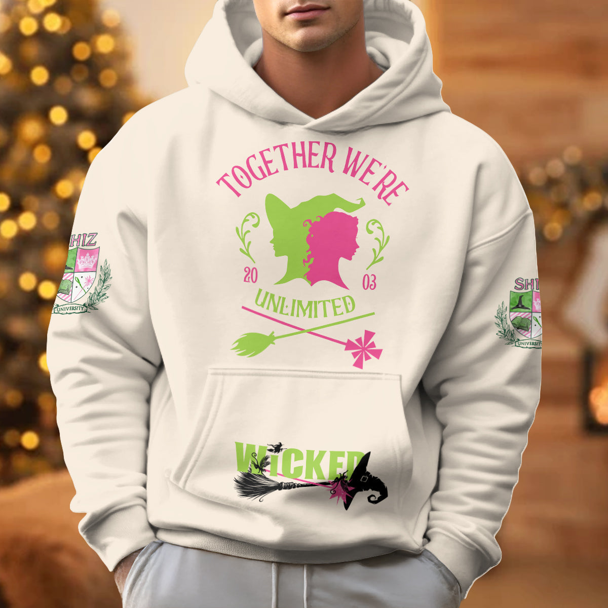 Best Gift For  Fan, Printed Fleece Hoodie - 412MCHNFH005