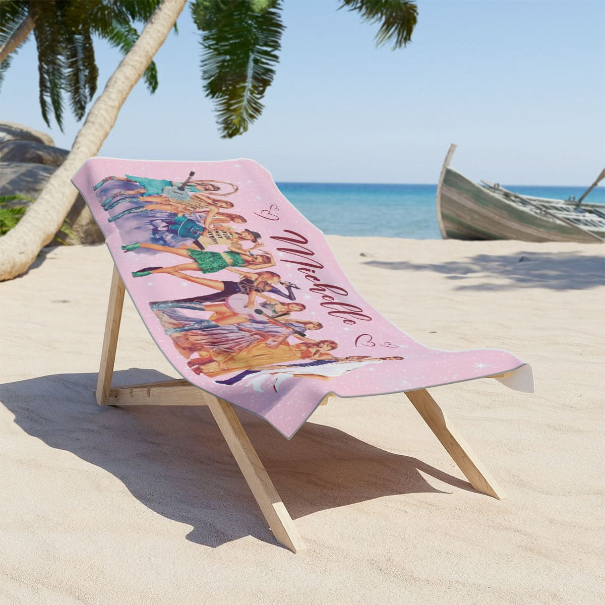 Swiftie Tour Inspired Custom Name Beach Towel- 406TTHNBT117