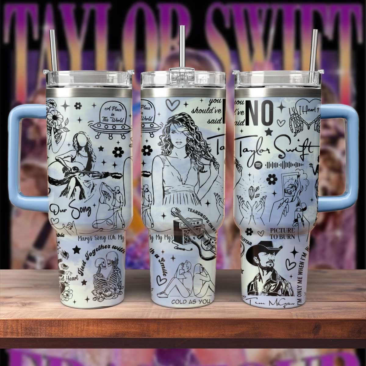 TS (album) - 40oz Tumbler TLA69