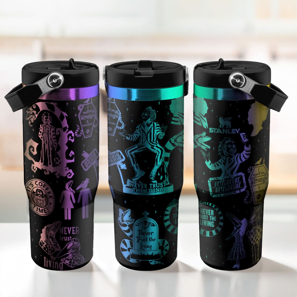 Beetlejuice Movies IceFlow 40oz Tumbler - 409HLHNTB177