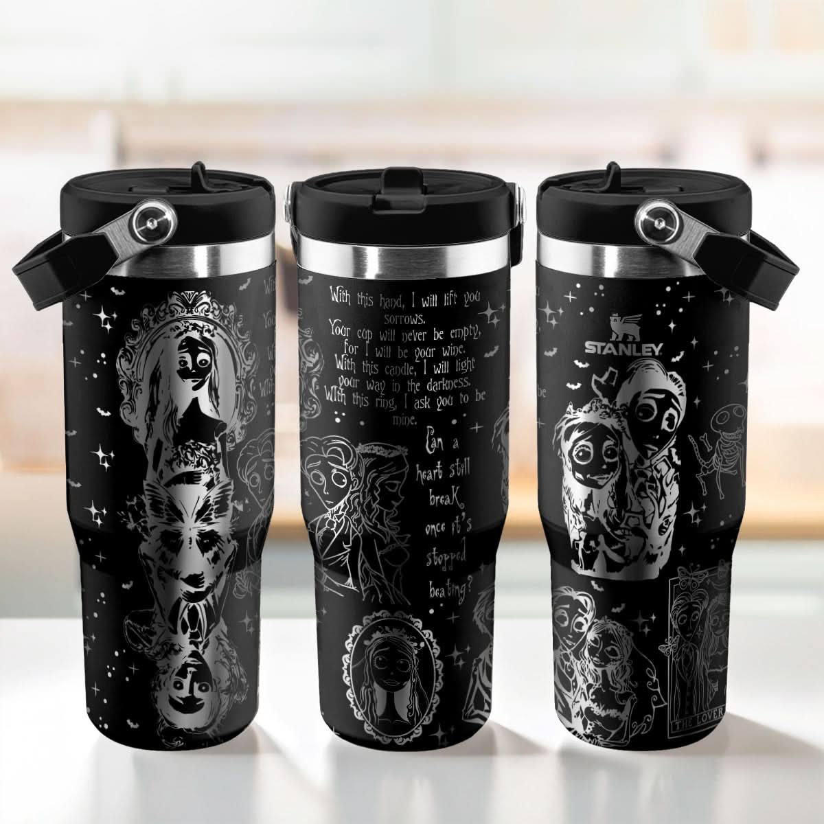 Corpse Bride IceFlow 40oz Tumbler - 409HLHNTB166