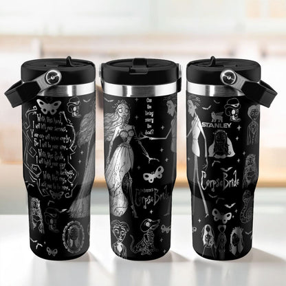 Couple Corpse Bride IceFlow 40oz Tumbler - 409HLHNTB156