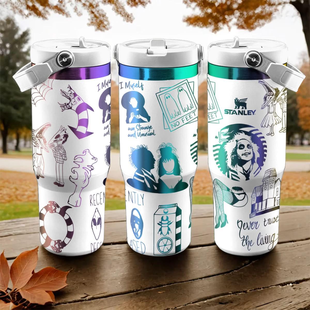 Beetlejuice Movies IceFlow 40oz Tumbler - 409HLHNTB174