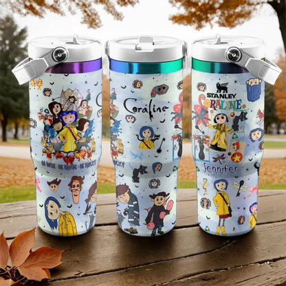 Custom Coraline IceFlow 40oz Tumbler - 410TTHNTB004