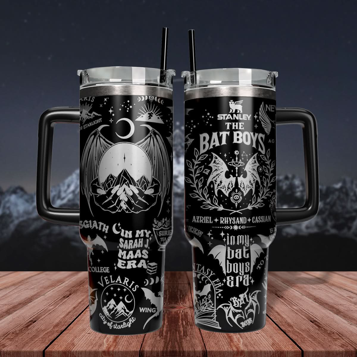 ACOTAR The Bat Boys 40oz Tumbler - 407VTHNTB008